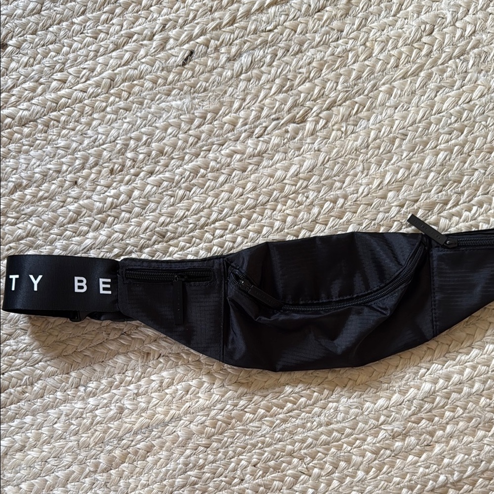 Fenty Beauty Black Crossbody Bag Modern Minimalist Style